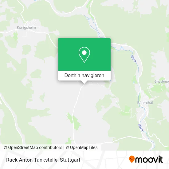 Rack Anton Tankstelle Karte