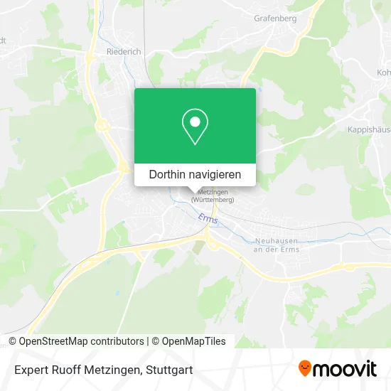 Expert Ruoff Metzingen Karte