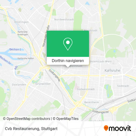 Cvb Restaurierung Karte