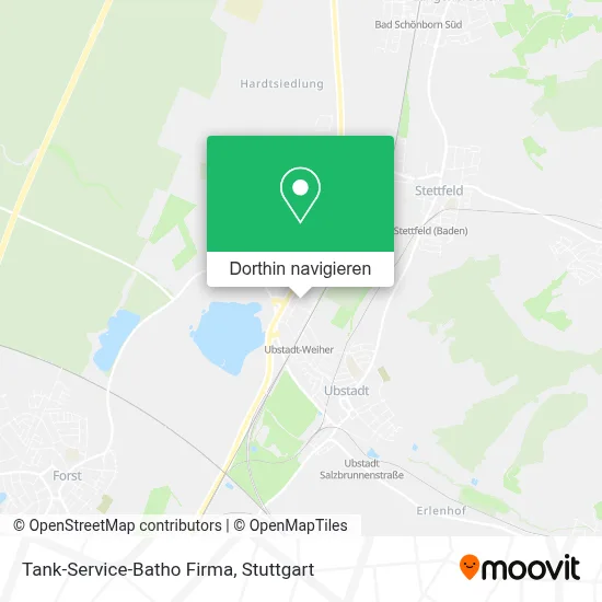 Tank-Service-Batho Firma Karte