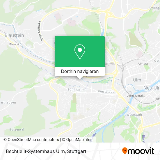 Bechtle It-Systemhaus Ulm Karte