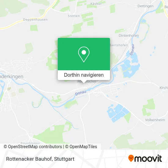 Rottenacker Bauhof Karte