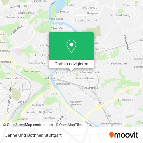 Jenne Und Bothner Karte