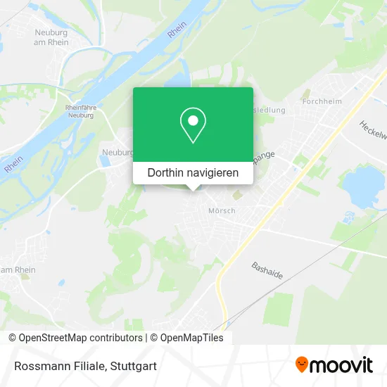 Rossmann Filiale Karte