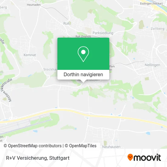 R+V Versicherung Karte