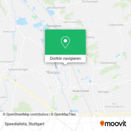 Speedialists Karte