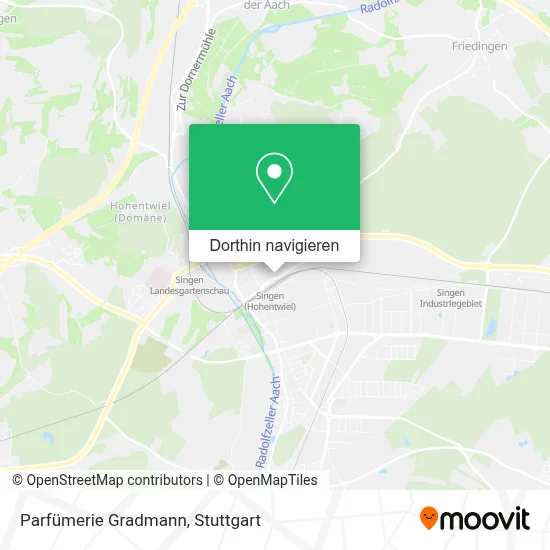 Parfümerie Gradmann Karte