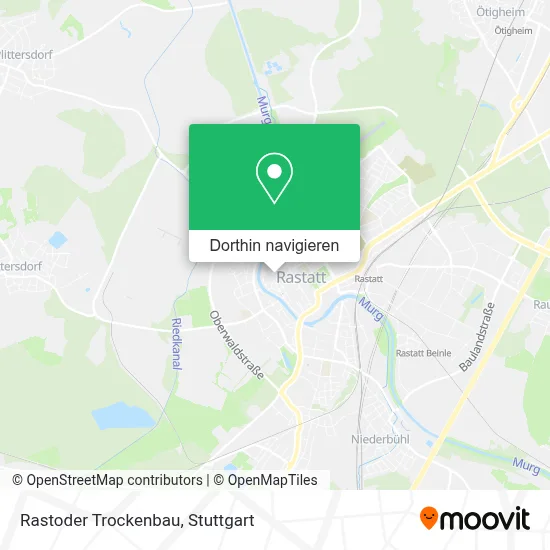 Rastoder Trockenbau Karte