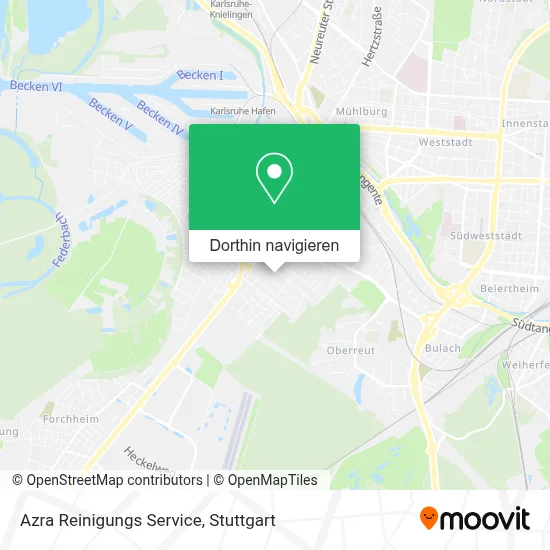 Azra Reinigungs Service Karte