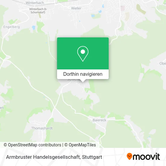 Armbruster Handelsgesellschaft Karte