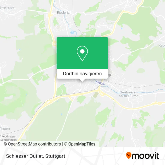 Schiesser Outlet Karte