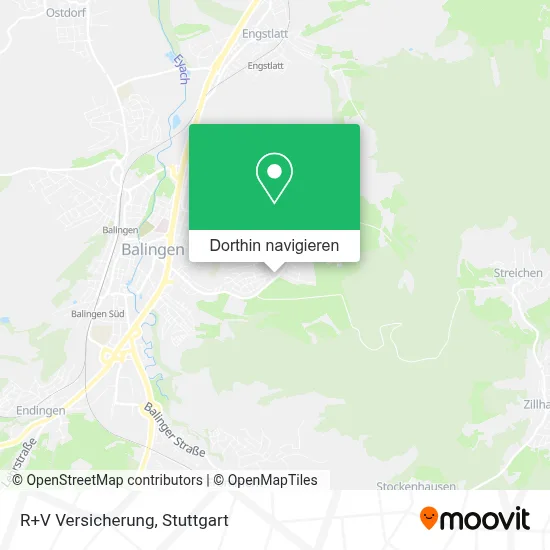 R+V Versicherung Karte