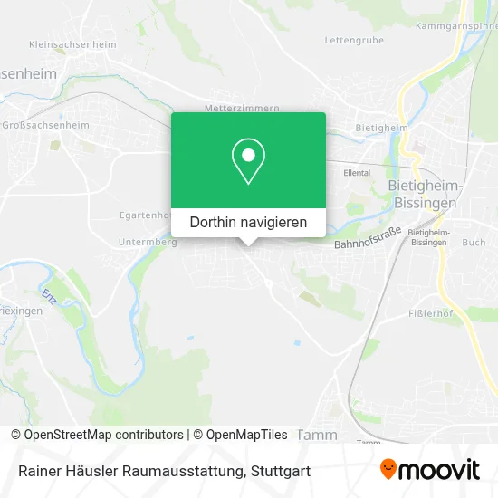 Rainer Häusler Raumausstattung Karte