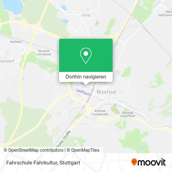Fahrschule Fahrkultur Karte