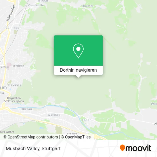 Musbach Valley Karte