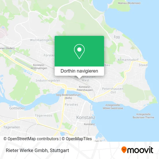 Rieter Werke Gmbh Karte