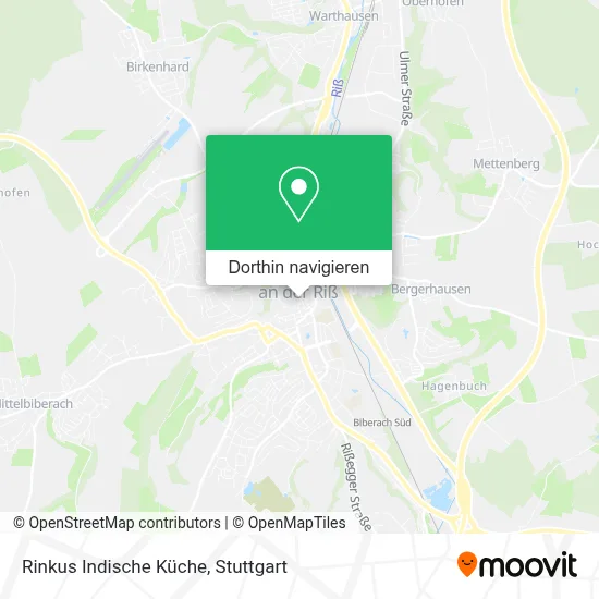 Rinkus Indische Küche Karte