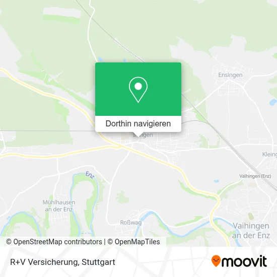 R+V Versicherung Karte