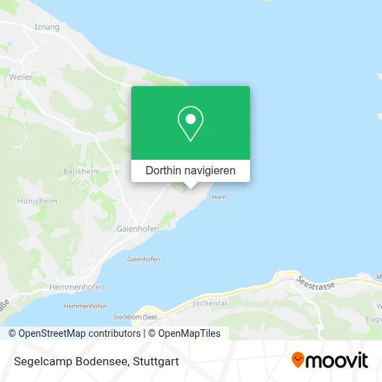 Segelcamp Bodensee Karte