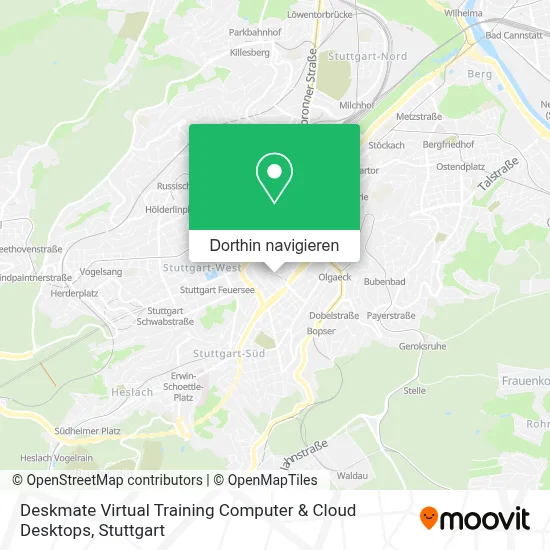 Deskmate Virtual Training Computer & Cloud Desktops Karte
