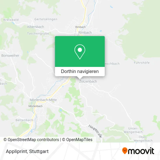 Appliprint Karte