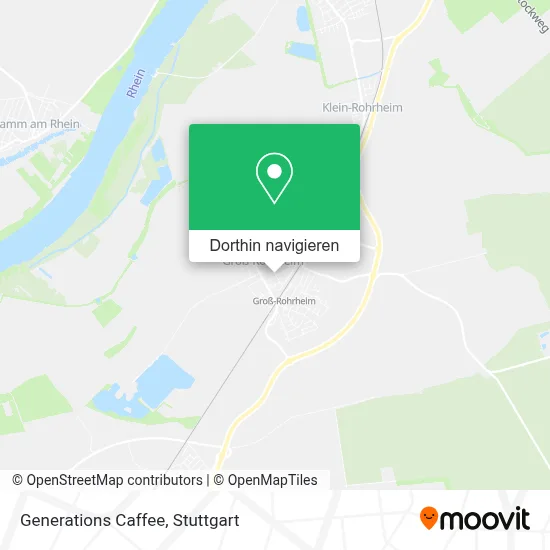 Generations Caffee Karte