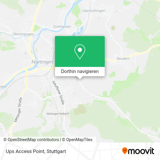 Ups Access Point Karte