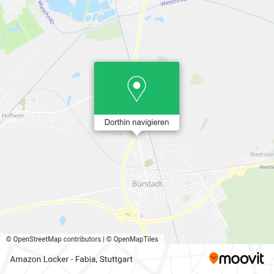 Amazon Locker - Fabia Karte