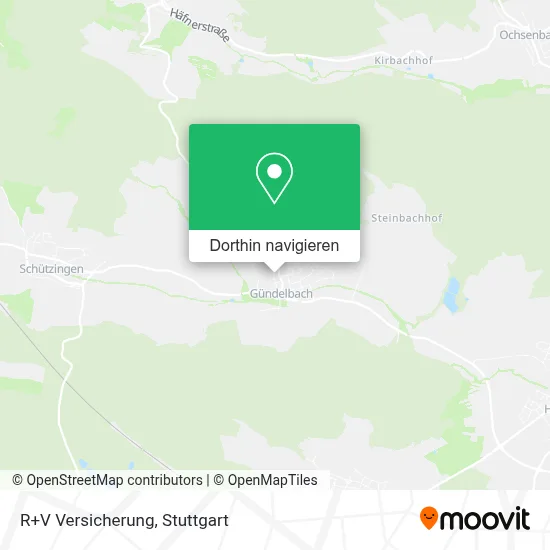 R+V Versicherung Karte