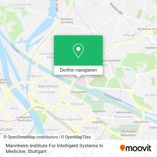 Mannheim Institute For Intelligent Systems In Medicine Karte