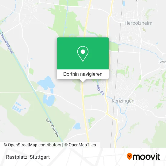 Rastplatz Karte