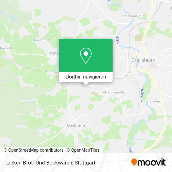 Lieken Brot- Und Backwaren Karte