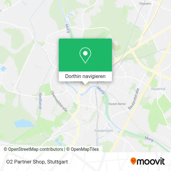 O2 Partner Shop Karte