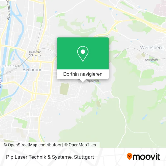 Pip Laser Technik & Systeme Karte