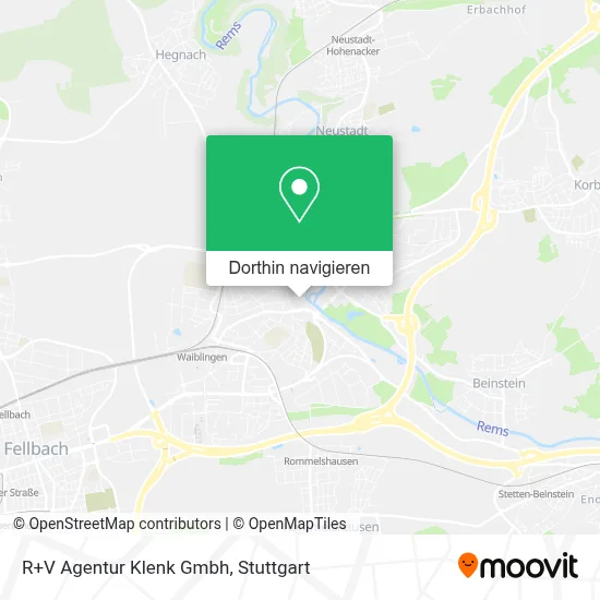 R+V Agentur Klenk Gmbh Karte