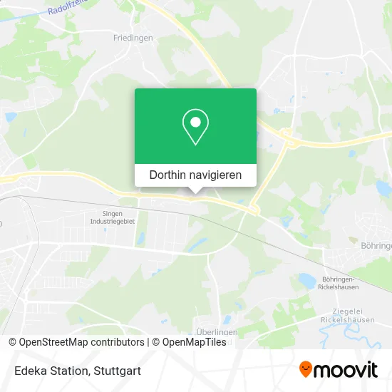 Edeka Station Karte