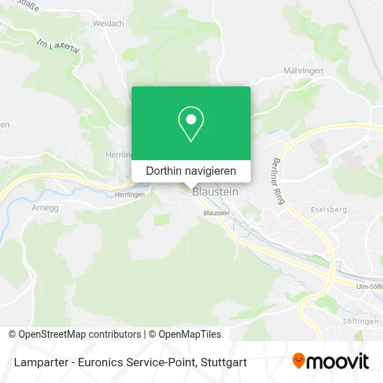 Lamparter - Euronics Service-Point Karte
