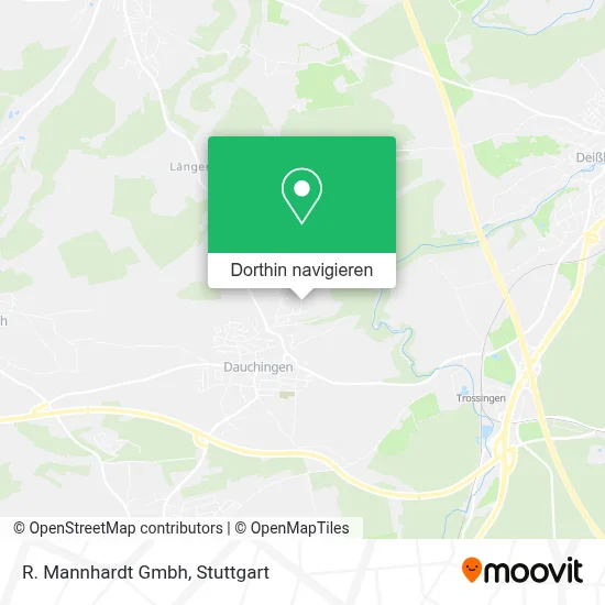 R. Mannhardt Gmbh Karte