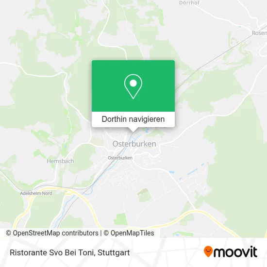 Ristorante Svo Bei Toni Karte