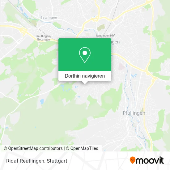 Ridaf Reutlingen Karte
