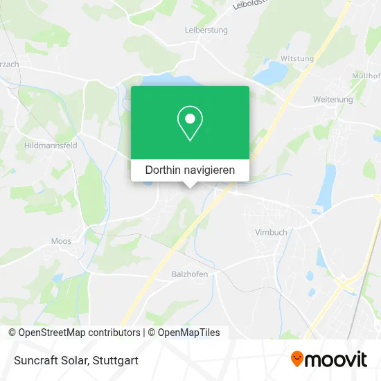Suncraft Solar Karte