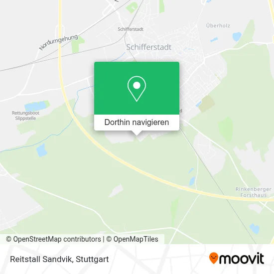 Reitstall Sandvik Karte