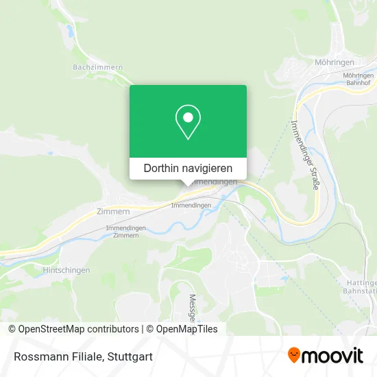 Rossmann Filiale Karte