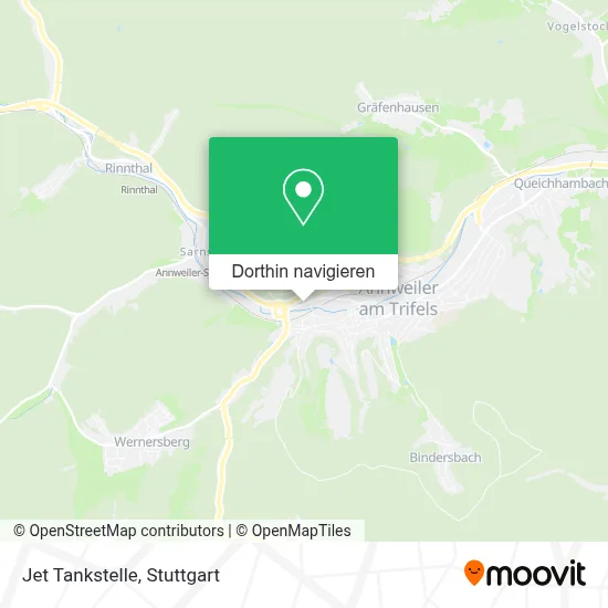 Jet Tankstelle Karte