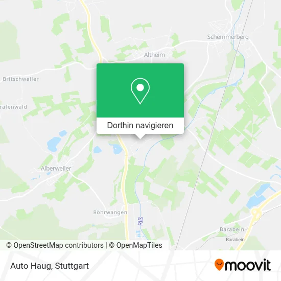 Auto Haug Karte