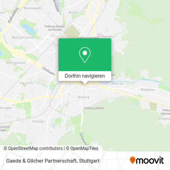Gaede & Gilcher Partnerschaft Karte