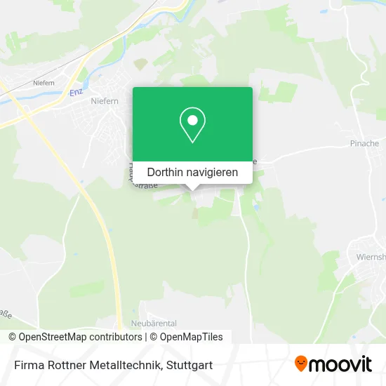 Firma Rottner Metalltechnik Karte