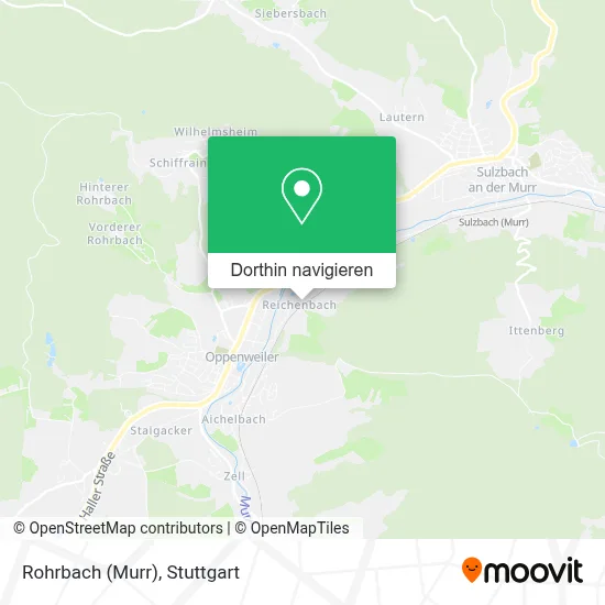 Rohrbach (Murr) Karte