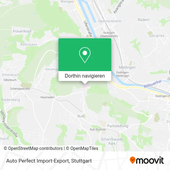Auto Perfect Import-Export Karte