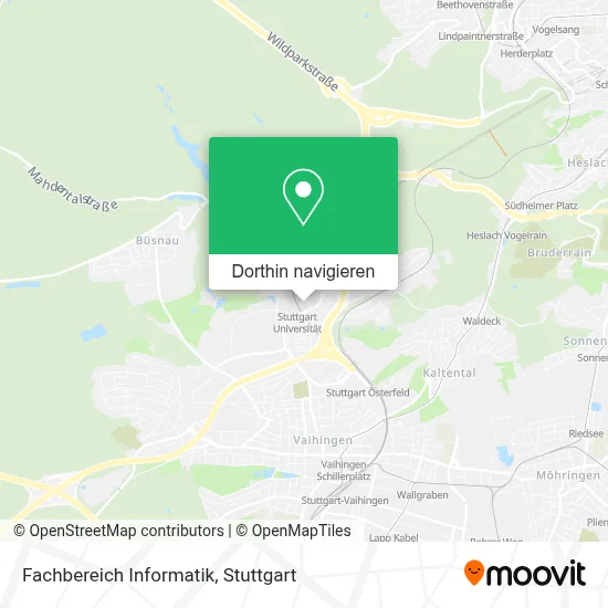 Fachbereich Informatik Karte